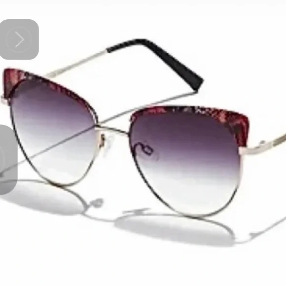 Embrace your inner supermodel with these sleek and edgy cat-eye Sunglasses🔥❣️ - Picture 6 of 8